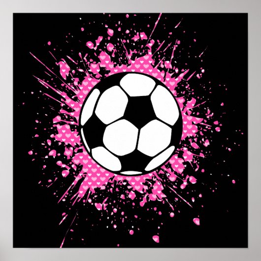 Poster football éclaté (Devant)