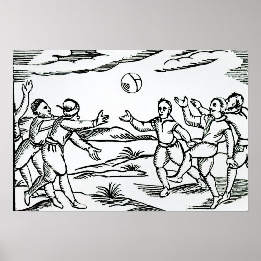 Poster Football élisabéthain (Devant)