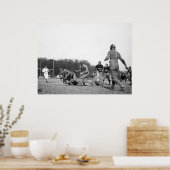 Poster Football Gallaudet : 1923 (Cuisine)