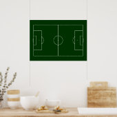 Poster football game stadium (Cuisine)