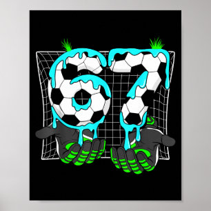 Poster Football Glace Goutte 67 Mains Sports Six Sept Moi
