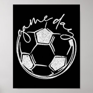 Poster Football Jour de Match Byll Sports Hommes Femmes E