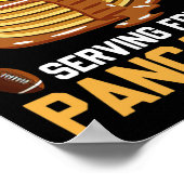 Poster Football Lineman Servant Des Pancakes Daily Offens (Coin)