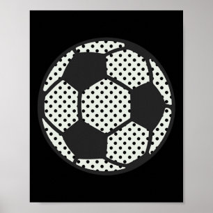 Poster Football Ll Dot Day Créative Art Pour École Jeunes