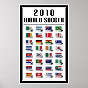 Poster Football mondial