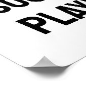 Poster Football personnalisé (Coin)