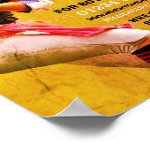 Poster Football Player, Football Camp Publicité (Coin)