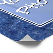 Poster football pour filles ajouter l'équipe photo commém (Coin)