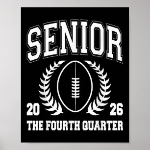 Poster Football Senior Cl de 2026 Lycéen de 4ème année