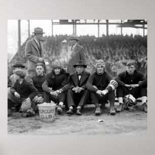 Poster Football Sidelines, 1924