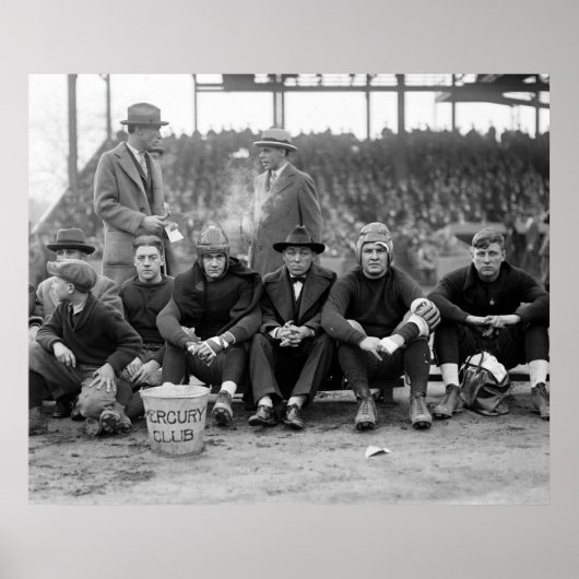 Poster Football Sidelines, 1924 (Devant)