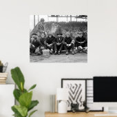 Poster Football Sidelines, 1924 (Bureau à domicile)