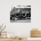 Poster Football Sidelines, 1924 (Cuisine)
