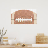 Poster football vintage (Cuisine)