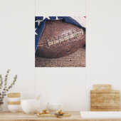 Poster Football vintage (Cuisine)
