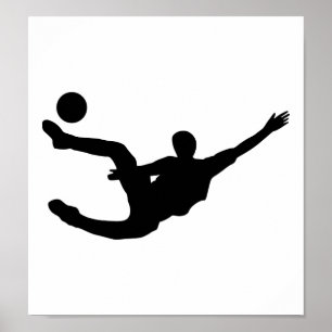 Poster Footballeur