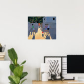 Poster Footballeur Kos 1993 (Bureau à domicile)