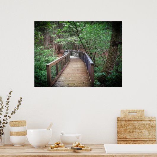 Poster Footbridge (Cuisine)