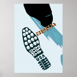 Poster Footprint of Death