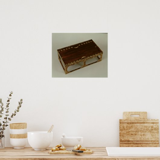 Poster Footstool, avec incrustation d'ivoire, Nara (Cuisine)