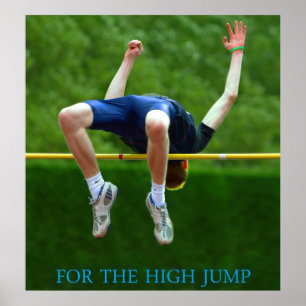 Poster for the high jump