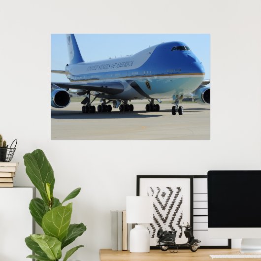 Poster Force aérienne 1 (Bureau à domicile)