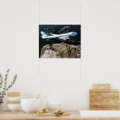 Poster Force aérienne une au-dessus du mont Rushmore (Cuisine)