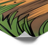 Poster Force berger allemande et coeur (Coin)