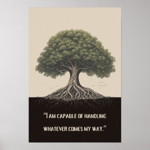 Poster Force dans l'adversité