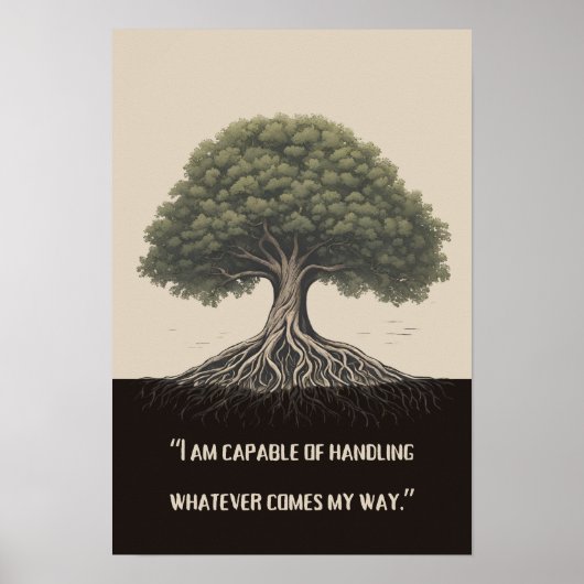 Poster Force dans l'adversité (Devant)