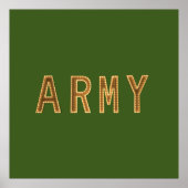 Poster Force de l'armée (Devant)