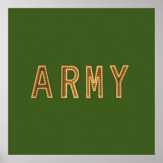Poster Force de l'armée (Devant)