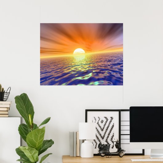 Poster Force de vie (Bureau à domicile)