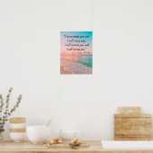 Poster Force Divine en Chaque Saison – Isaïe 46:4  (Cuisine)
