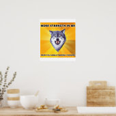 Poster Force du loup de courage (Cuisine)