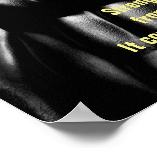 Poster Force Entraînement de musculation Motivation (Coin)