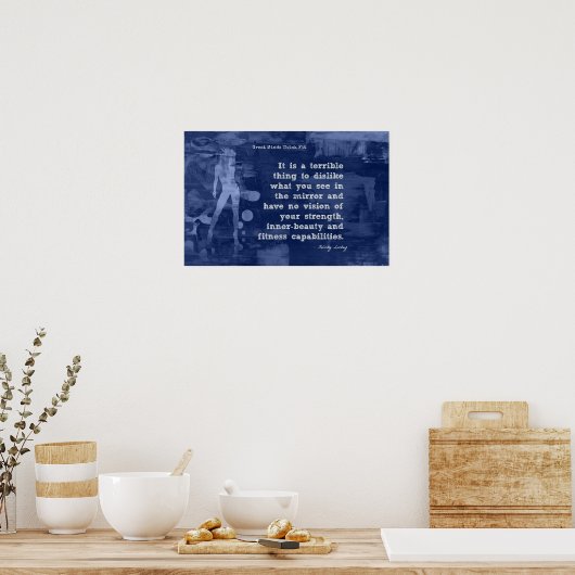 Poster Force et beauté intérieure ! (Cuisine)