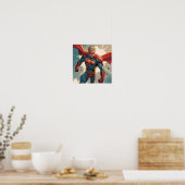 Poster Force indestructible - Le héros invincible (Cuisine)