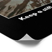 Poster force intestinale-maintien-une-lèvre supérieure-ri (Coin)