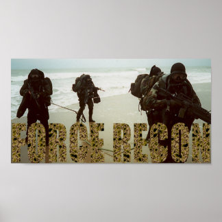 Poster Force maritime Recon