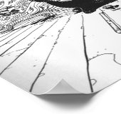 Poster Force moebius de l'homme (Coin)