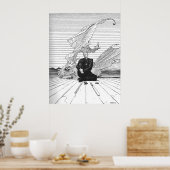 Poster Force moebius de l'homme (Cuisine)