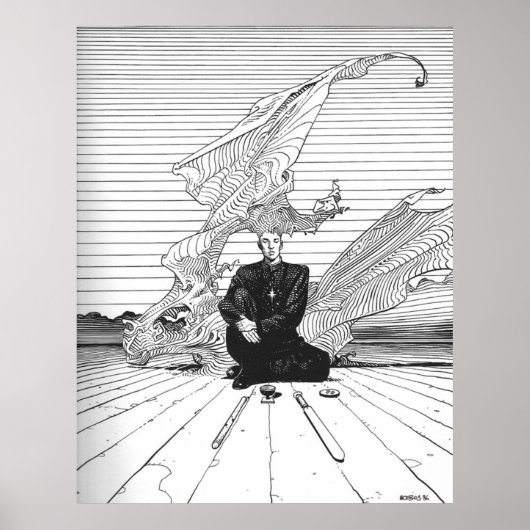 Poster Force moebius de l'homme (Devant)