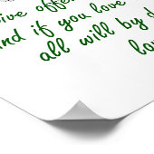 Poster Force peut être soumise - Citations d'annulation (Coin)