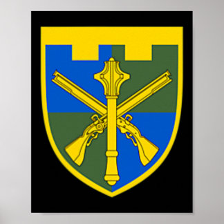 Poster Forces de défense territoriale ukrainiennes Ukr Fo