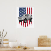 Poster Ford Bronco classique (Cuisine)