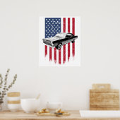 Poster Ford Fairlane Classique 1967 (Cuisine)