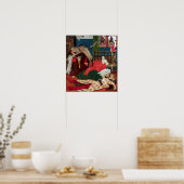 Poster Ford Madox Mort Brown de Sir Tristram (Cuisine)