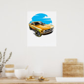 Poster ford mustang (Cuisine)