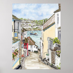 Poster 'Fore Street (Polruan)'